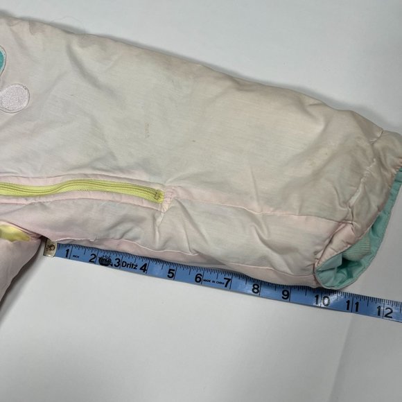 Baby Gitano Snow Suit Size 24T Pastel colors snap on mittens full‎ zip hooded - Picture 13 of 15